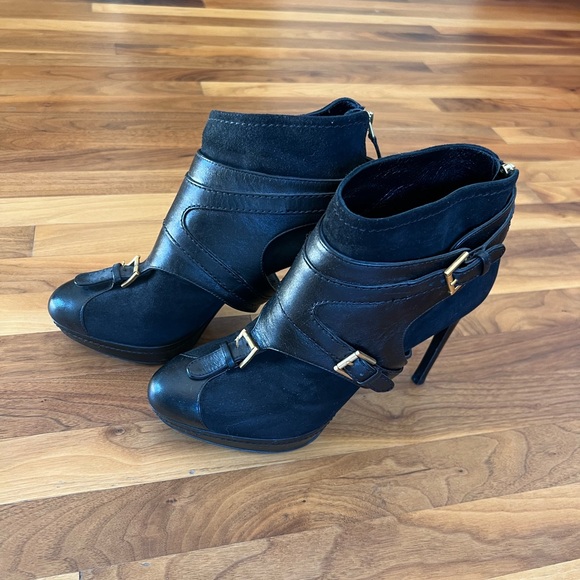 Alexander McQueen Heeled Ankle Boots - Black - Size 40 - Picture 2 of 3